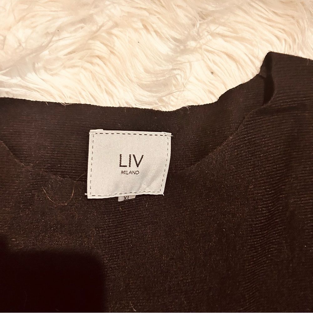 LIV milano  | black sweater size XL - Picture 10 of 10